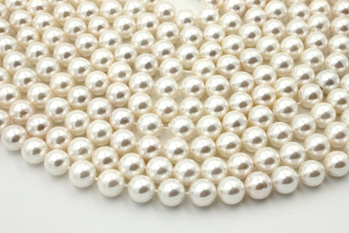 Yellow Pearls, South Sea Pearls, 8mm, Round